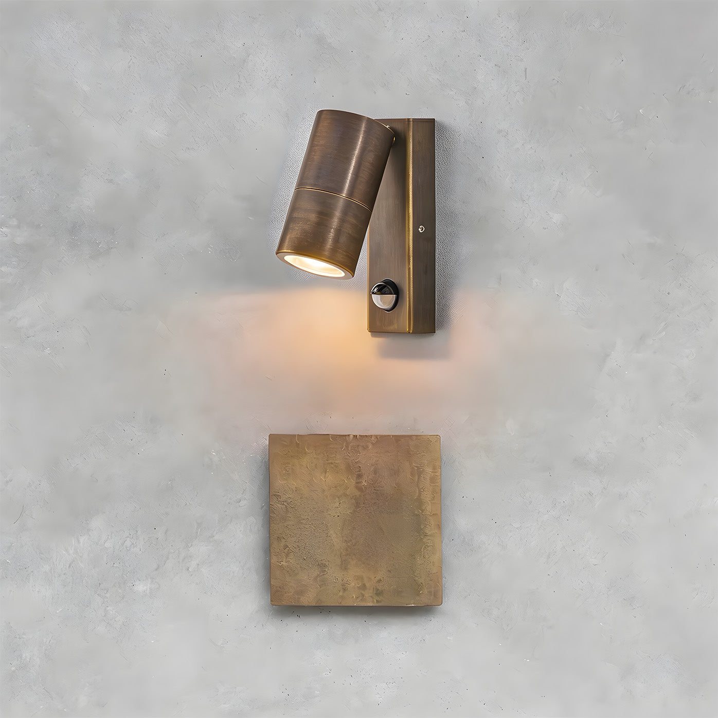 Modern Copper IP65 Dusk-to-Dawn LED Outdoor Wall Lights