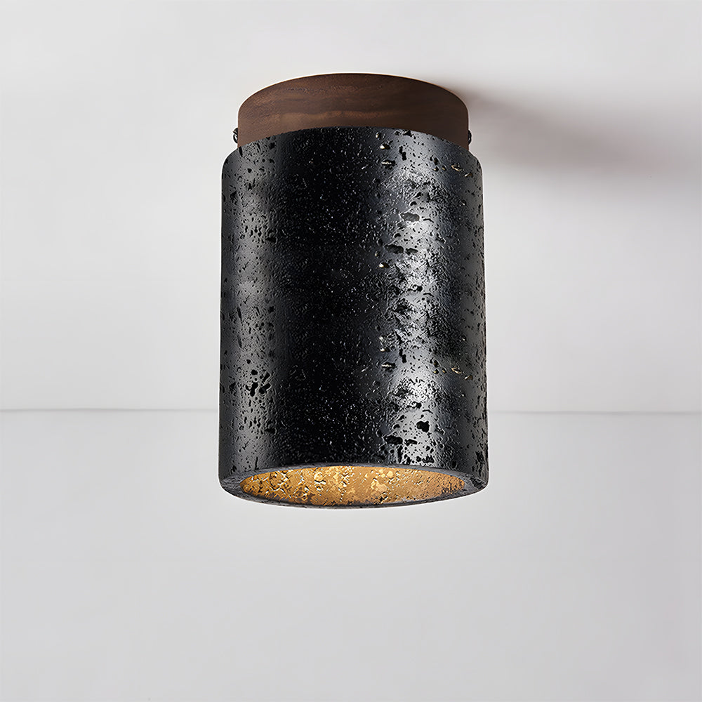 Cylindrical Ceiling Lamp for Entryway Porch Corridor Hallway