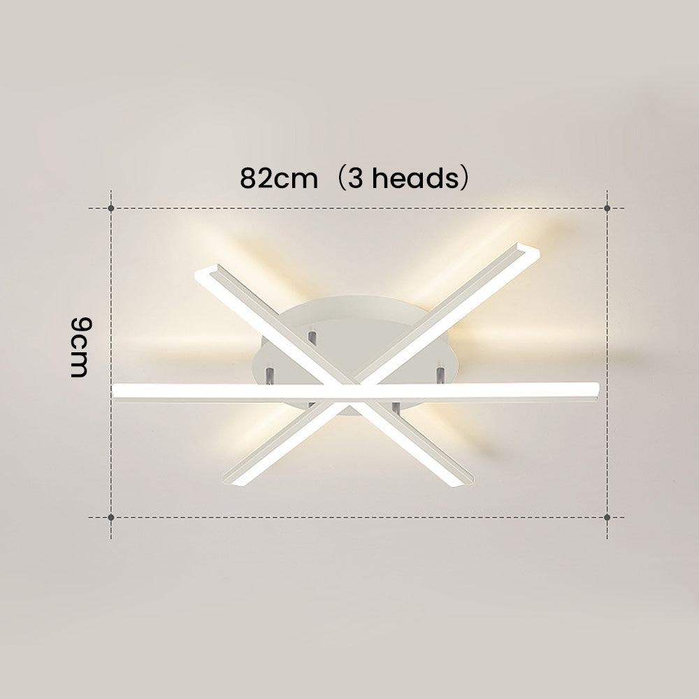 Nordic Minimalist Metal Creativity LED Ceiling Light