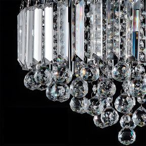 Modern Crystal Droplets Flush Crystal Ceiling Lights