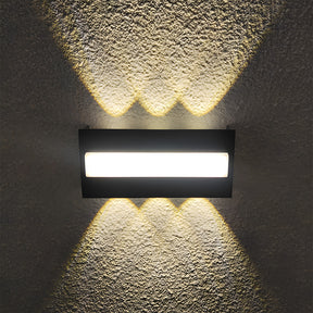 Black Outdoor LED Wall Lights for Patio Garage