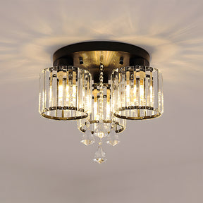 Contemporary Crystal Flush Mount Ceiling Lights