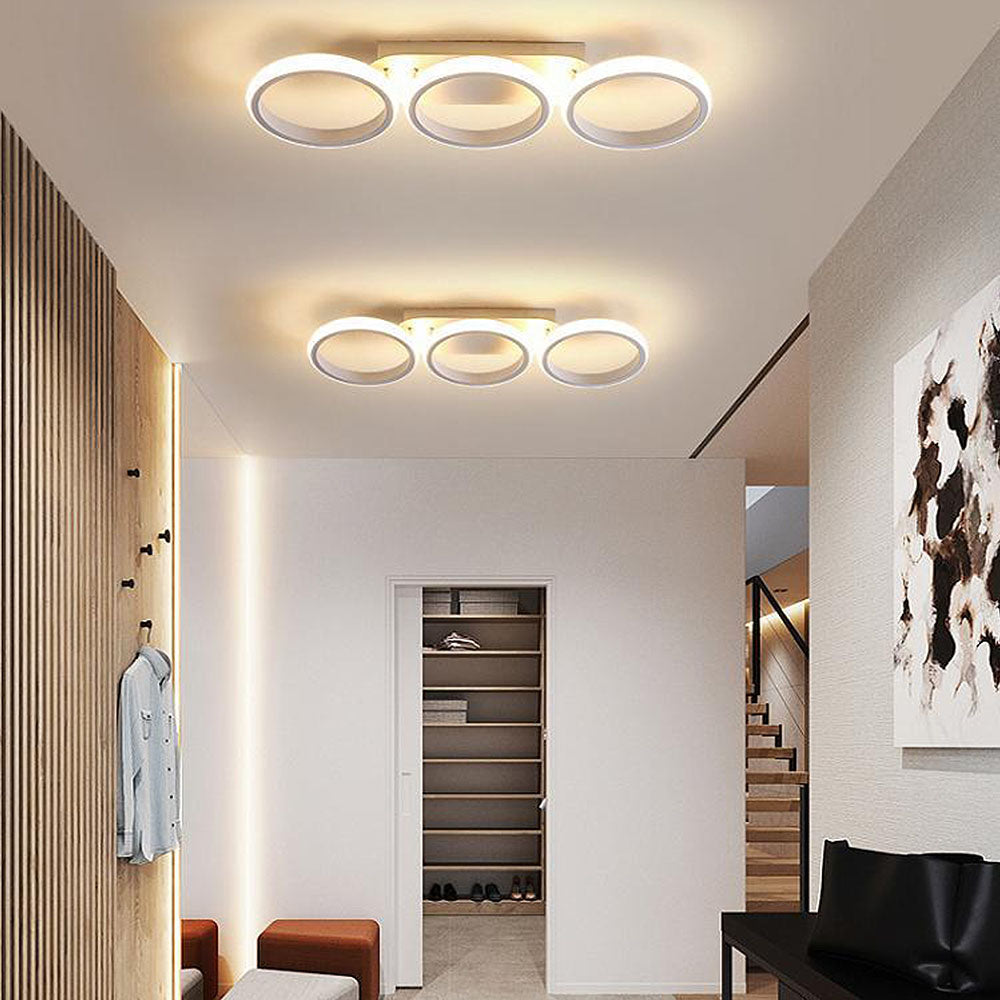 Contemporary Iron Bedroom Ceiling Light