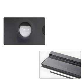 Modern ABS Led Solar Sensor Outdoor Wall Lights for Hallway Patio Porch