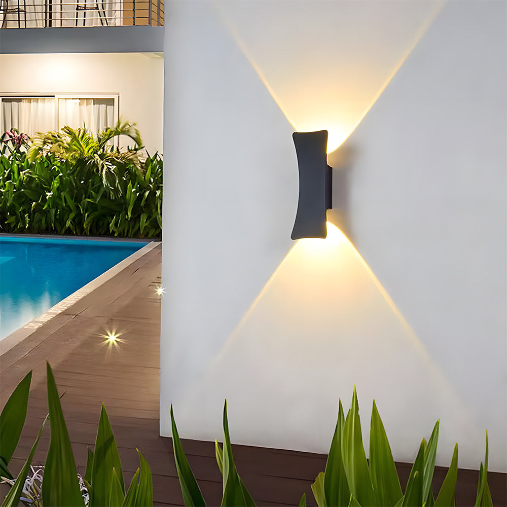 IP65 Waterproof Up Down Wall Light for Patio Garden Stairs Garden