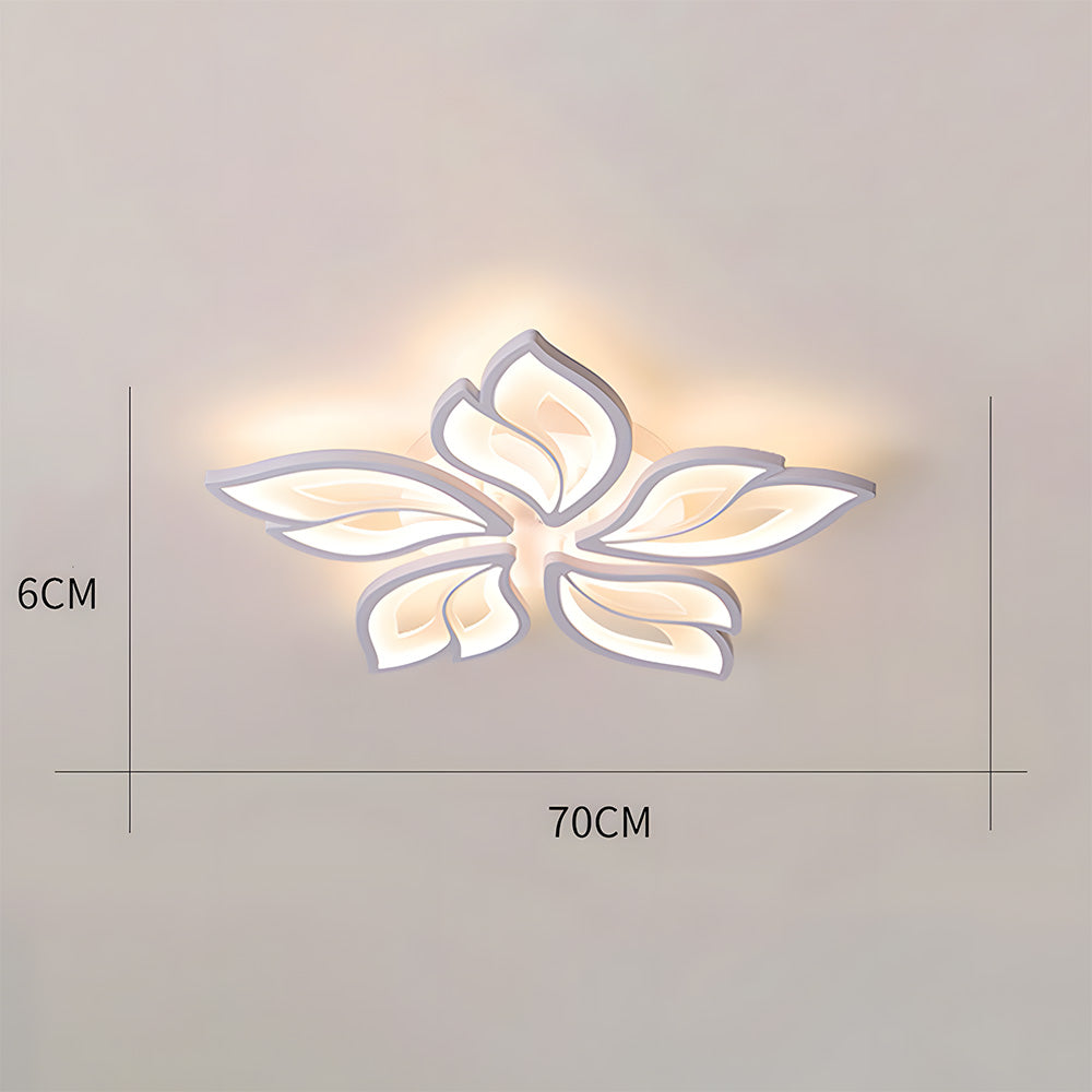 Creative Design Petals White Ceiling Light For Living Room