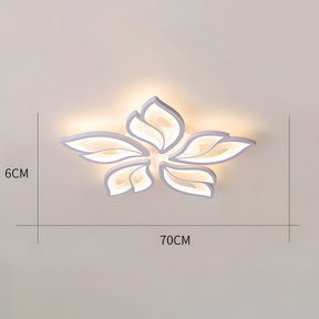 Creative Design Petals White Ceiling Light For Living Room