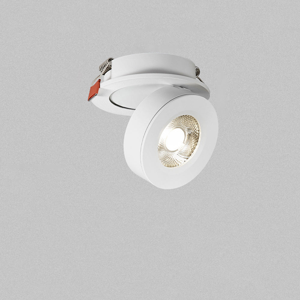 360° Rotatable Adjustment Round Aluminum LED Ceiling Downlights For Hallway