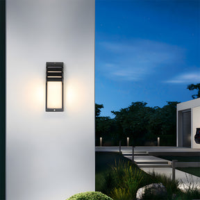 Stylish IP65 Motion Sensor Acrylic LED Outdoor Wall Lights for Entryway