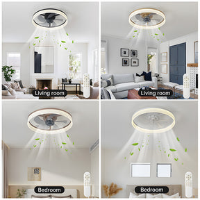 Modern LED Ceiling Fan with Light Remote Control Ceiling Fan for Living Room Dining Room