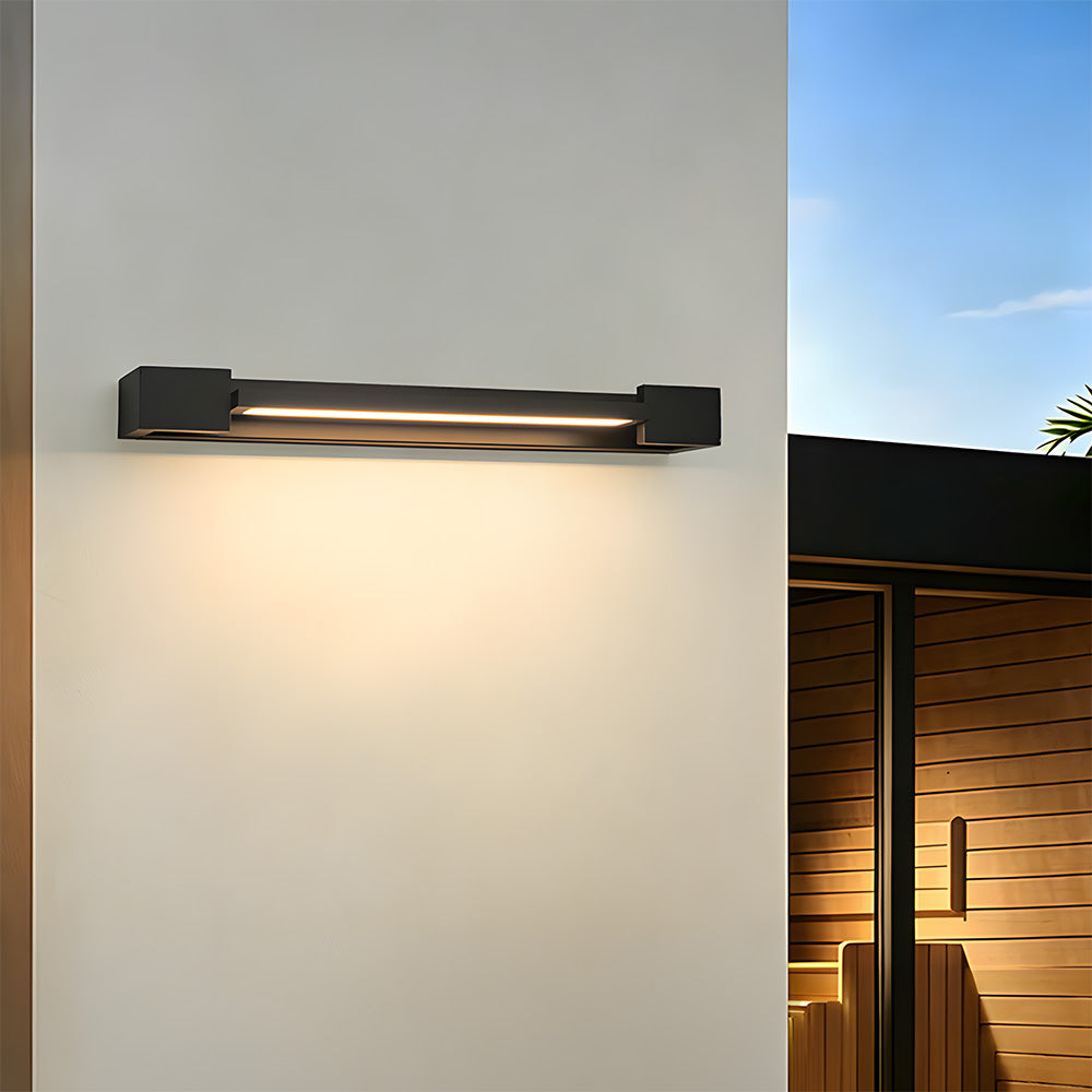 Linear Aluminium LED Outdoor Wall Lights for Garden Porch