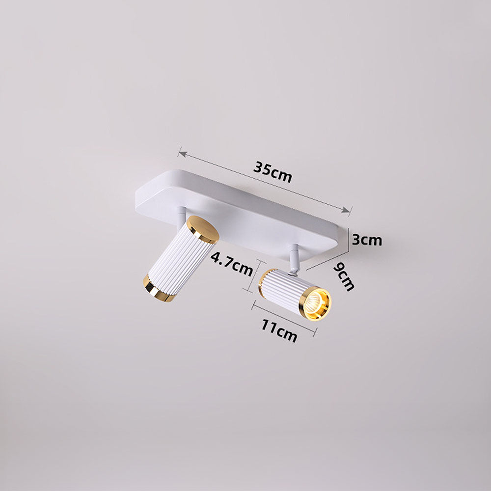 Simple Metal White LED Track Lighting