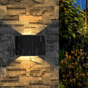 LED Solar Lights for Outdoor Wall, IP65 Waterproof Outdoor Wall Lights