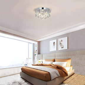 Luxury 3 Lights Crystal Chandeliers for Hallway Bedroom Kitchen