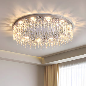 Luxury Crystal Ceiling Chandelier Lamp for Dining Room Living Room Bedroom