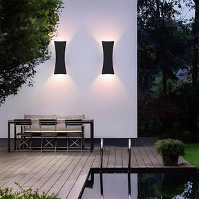 IP65 Waterproof Up Down Wall Light for Patio Garden Stairs Garden