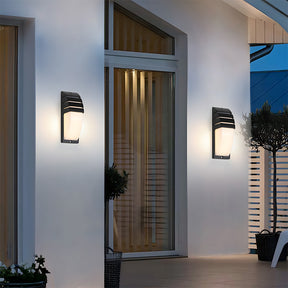 Stylish IP65 Motion Sensor Acrylic LED Outdoor Wall Lights for Entryway