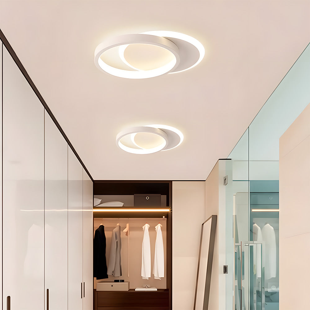 LED Flush Mount Ceiling Light for Bedroom Living Room Hallway