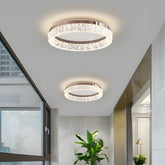 Modern Round Crystal LED Ceiling Light Fixtures