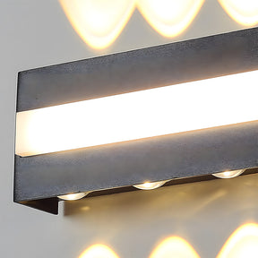 Black Outdoor LED Wall Lights for Patio Garage