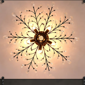 K9 Clear Crystal Chandelier Ceiling Light for Living Room