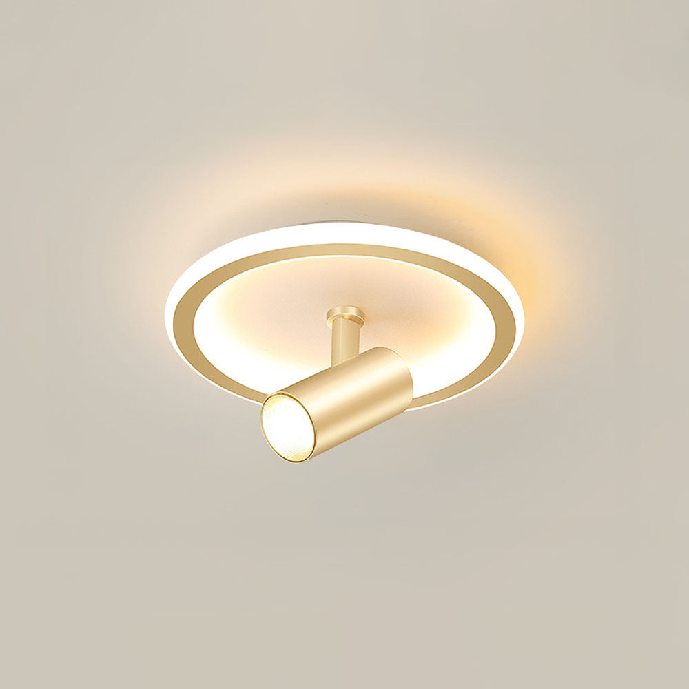 Round and Square LED Ceiling Track Light Fixture