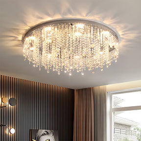 Luxury Crystal Ceiling Chandelier Lamp for Dining Room Living Room Bedroom