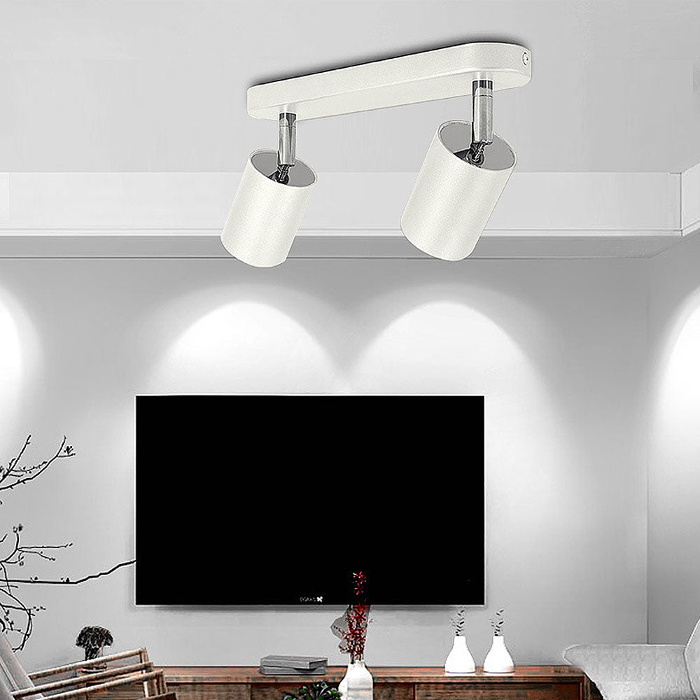 Minimalism Black and White Spotlight Ceiling Light