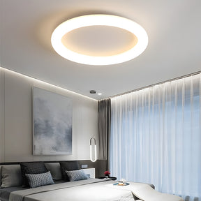 Minimalist Nordic White LED Ceiling Light For Living Room