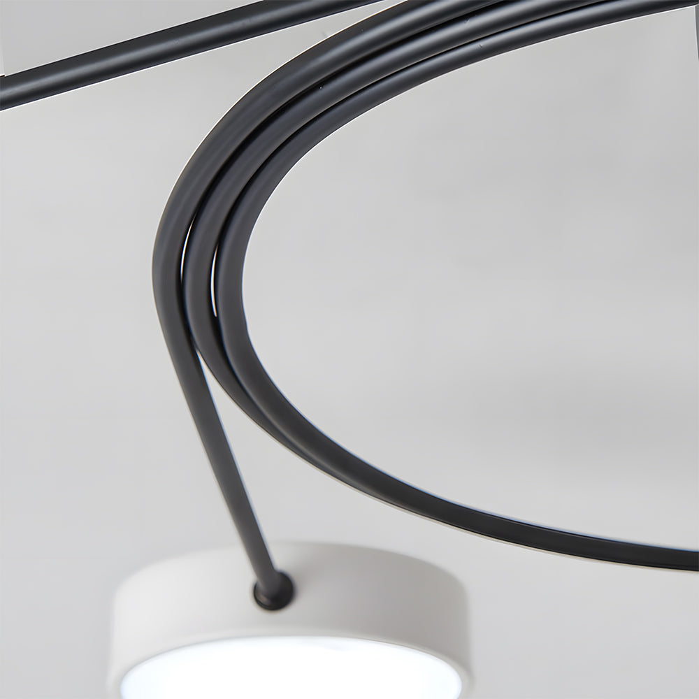 Modern Flush Mount Chandelier Nordic Ceiling Light Fixture