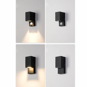 Up and Down LED Outdoor Wall Lights with Motion Sensor for Porch Patio
