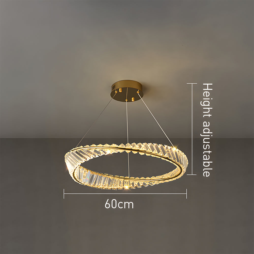 LED Crystal Pendant Light Fixtures