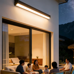 Modern IP65 Waterproof Outdoor LED Linear Wall Lamp