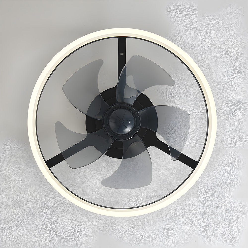 Modern LED Ceiling Fan with Light Remote Control Ceiling Fan for Living Room Dining Room