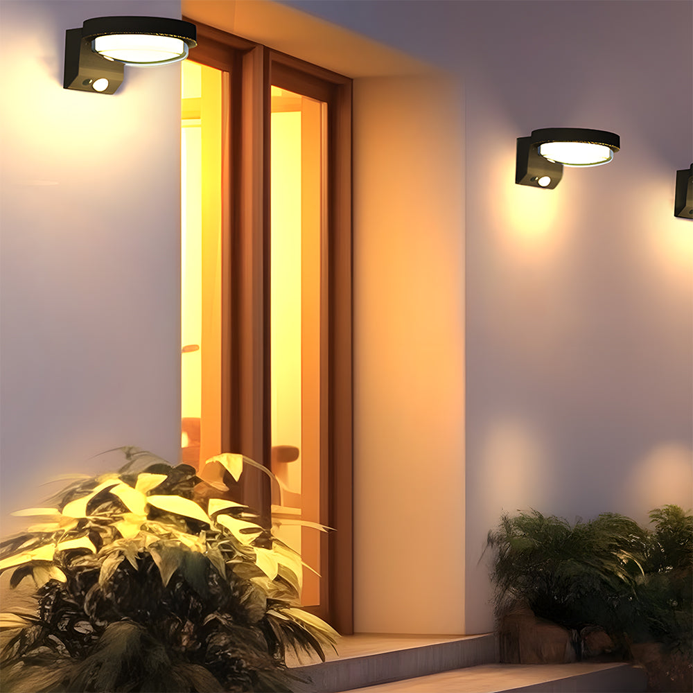 IP65 Solar Outdoor Black LED Lights