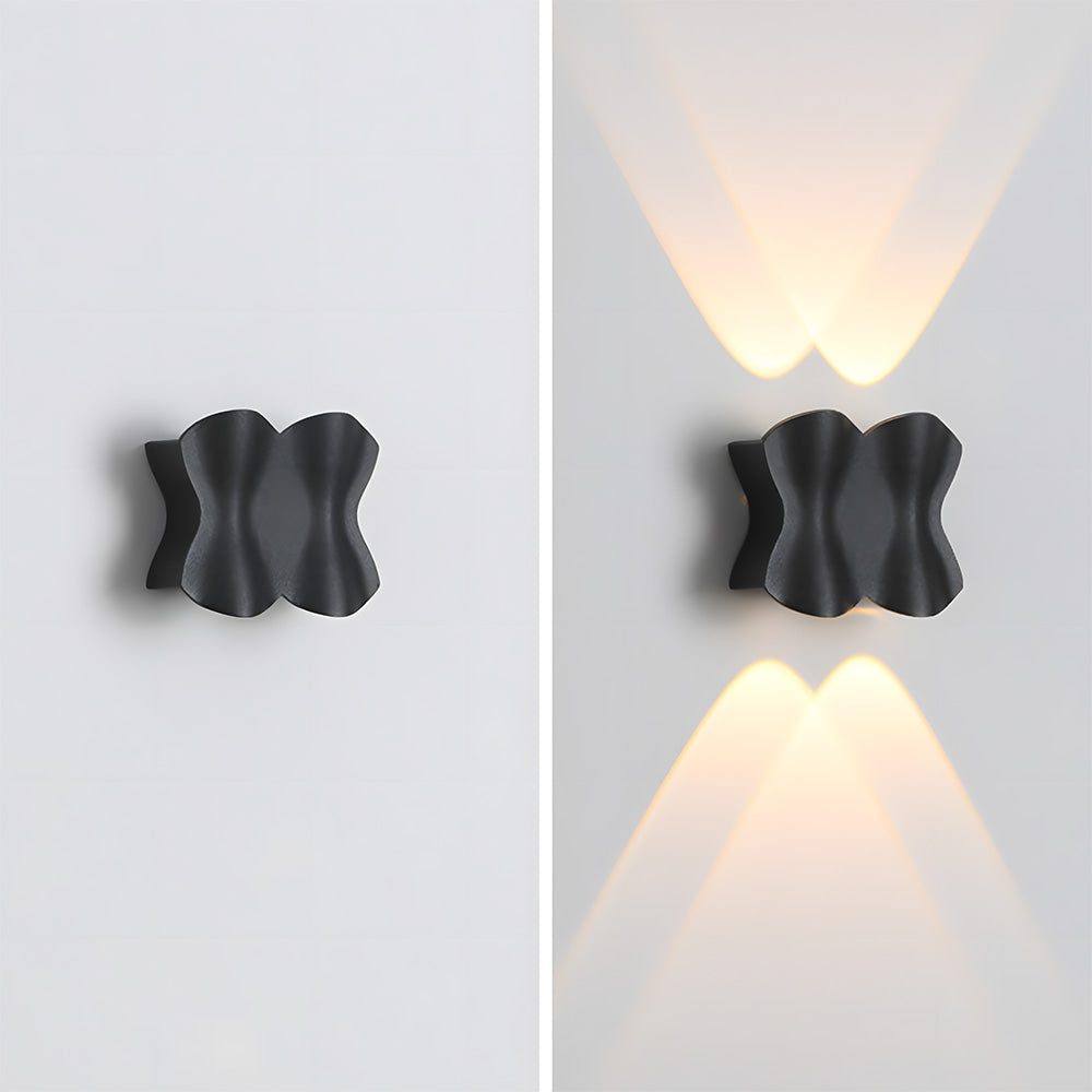 Modern Outdoor LED Up and Down Wall Lights for Garage Patio
