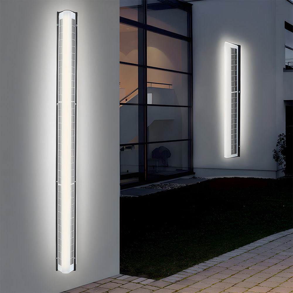 IP65 Waterproof LED Solar Wall Lights Outdoor Garden Wall Lamp, Dusk-to-Dawn