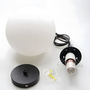 Globe Pendant Light, Modern Spherical Chandeliers for Dining Area Kitchen