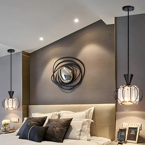 Crystal Pendant Light Shade Hanging Light for Hallway Kitchen