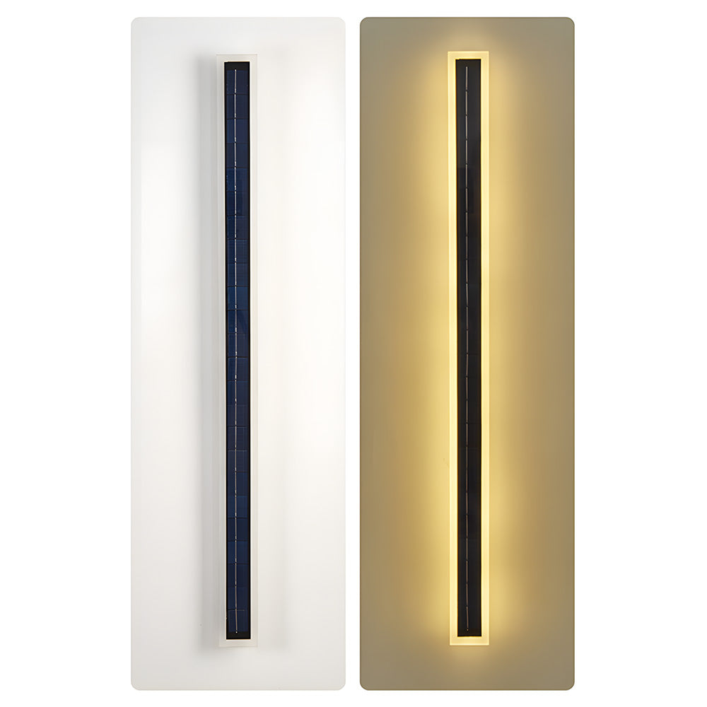 IP65 Solar Outdoor Wall Lights Exterior Garden Courtyard Villa Front Door Lighting, Dusk-to-Dawn