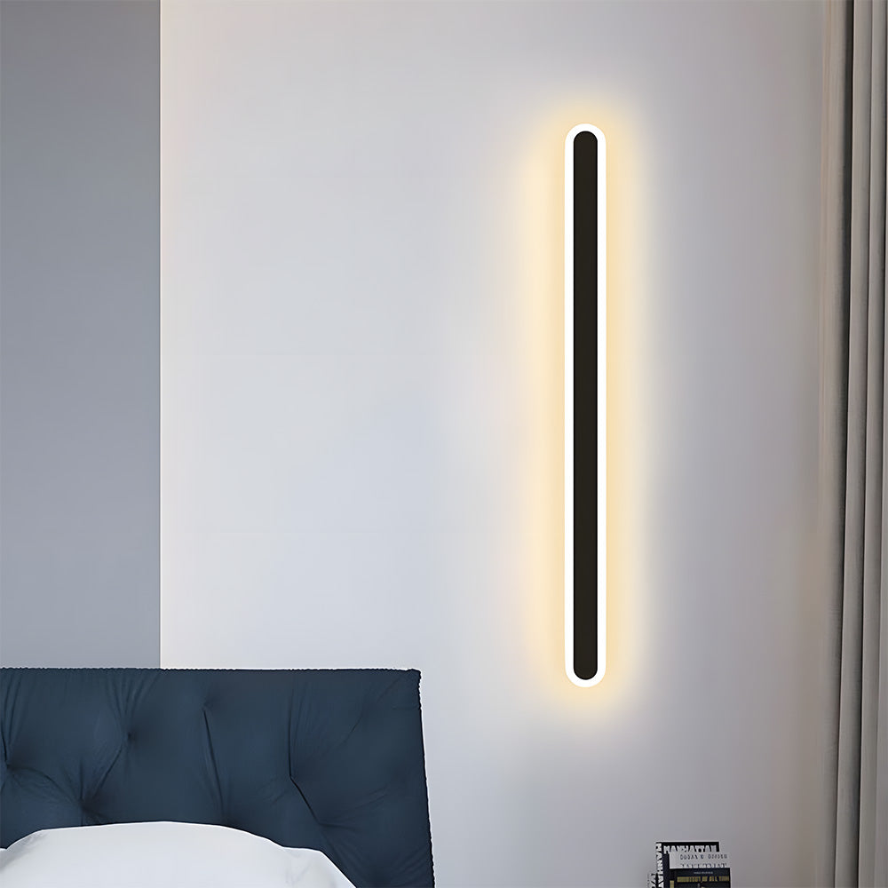 Nordic Edge Linear LED Flush Mount Ceiling Light