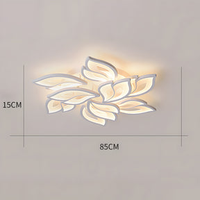 Creative Design Petals White Ceiling Light For Living Room