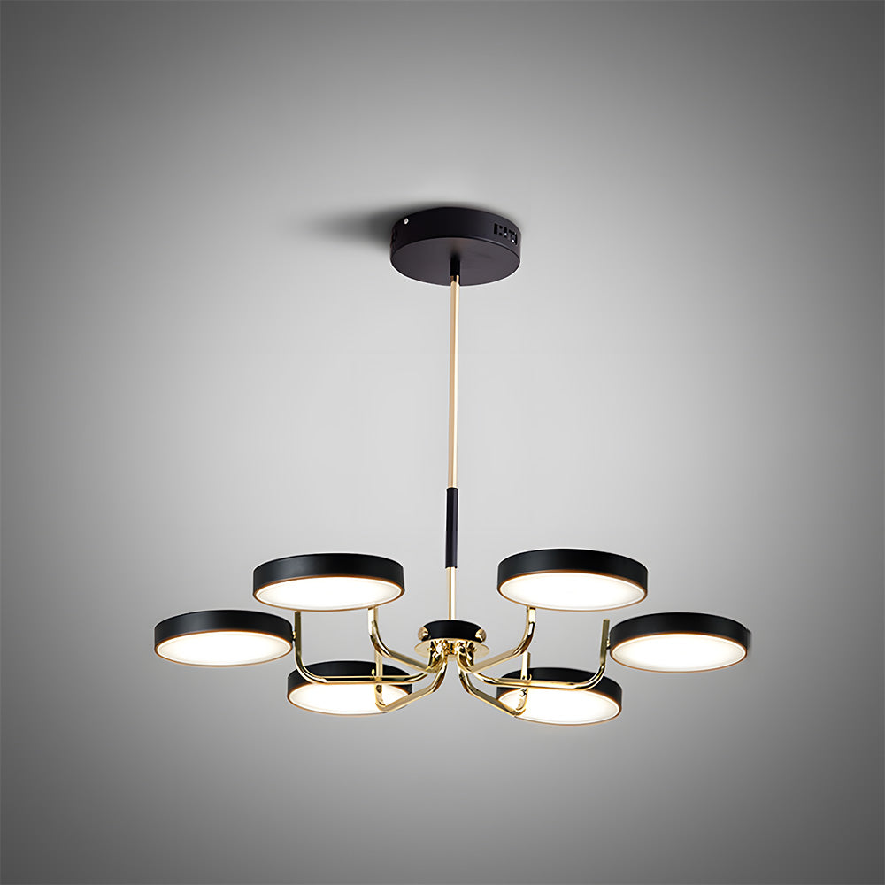 Nordic Creative Iron Living Room LED Ceiling Light