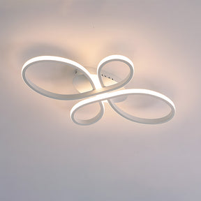 Modern Semi Flush Mount LED Ceiling Lights for Bedroom