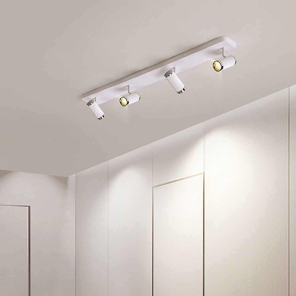 Simple Metal White LED Track Lighting