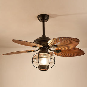 Black Creative Flying Ceiling Fans with Outdoor Lighting