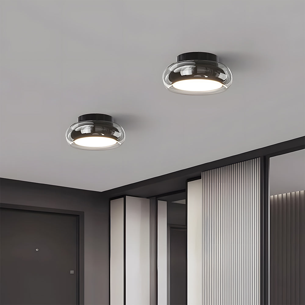 Modern cream style hallway led ceiling lights