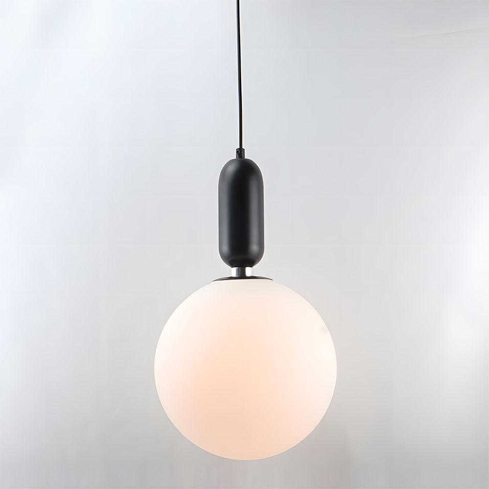 Nordic Glass Globe Ball Pendant Light for Dining Room Kitchen