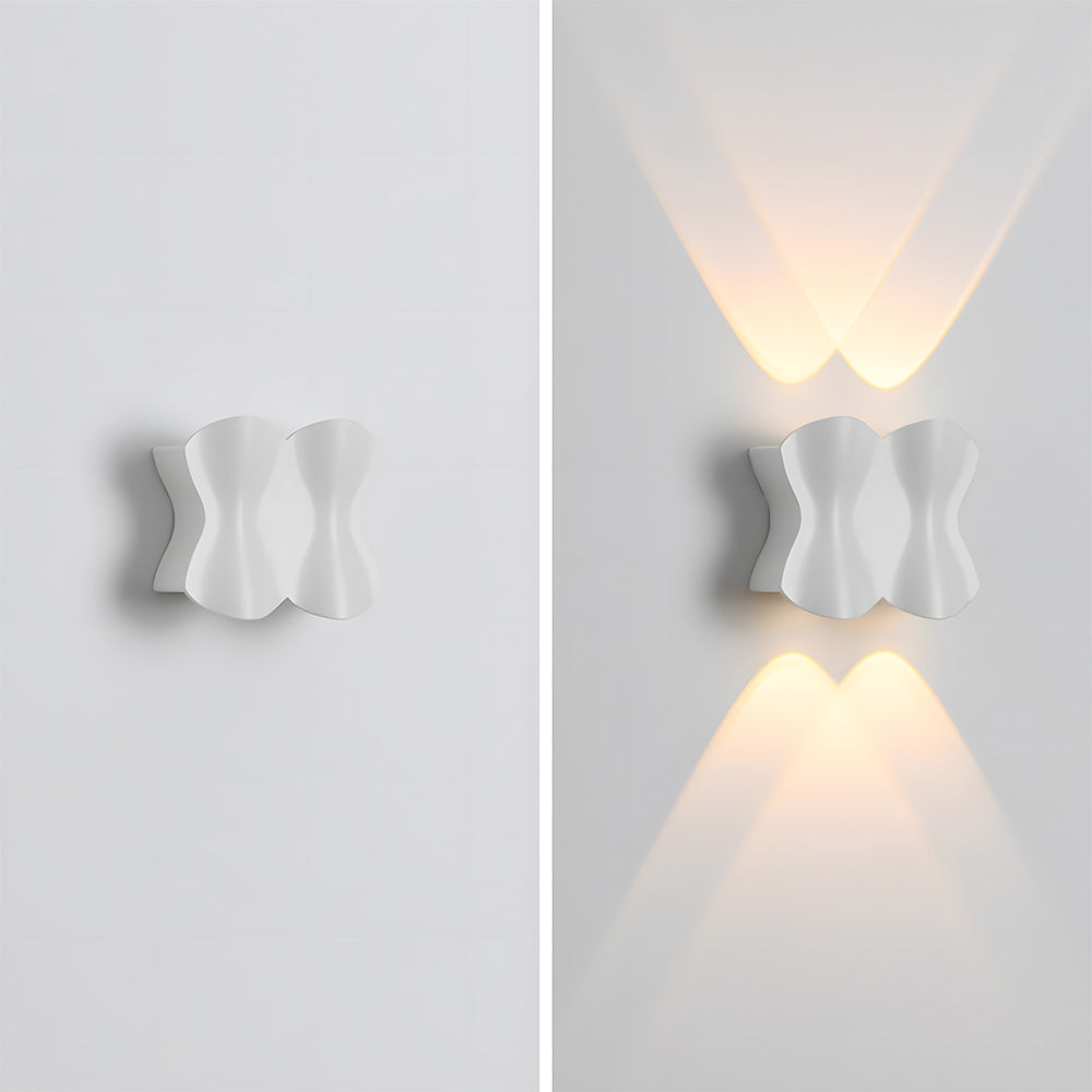Modern Outdoor LED Up and Down Wall Lights for Garage Patio
