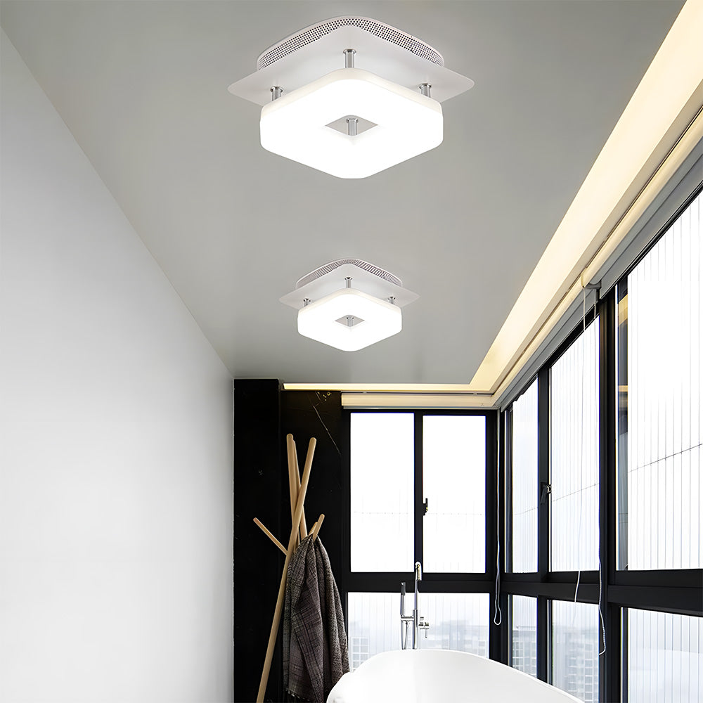 Modern Square Acrylic Led Hallway Ceiling Light